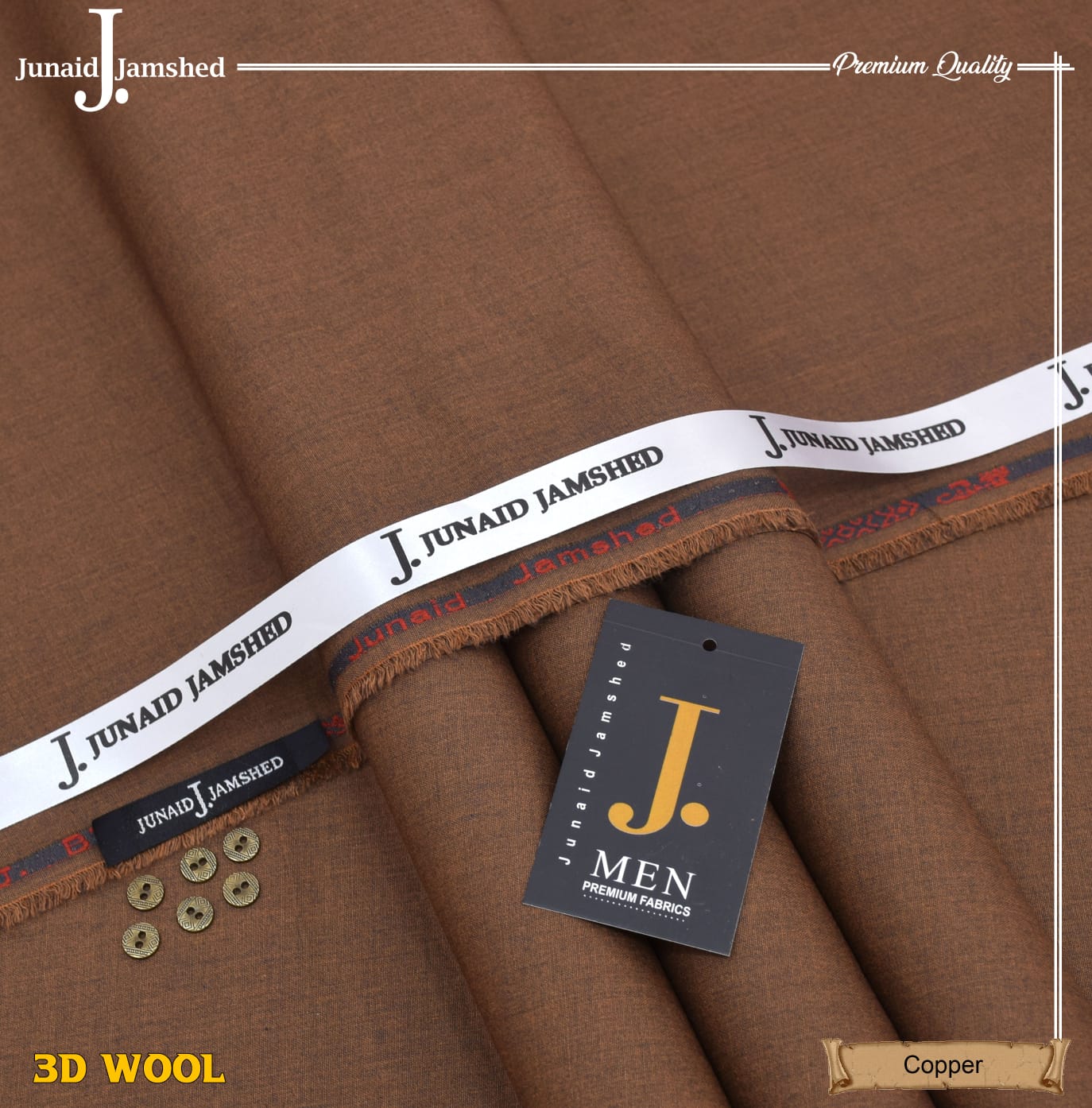 Brown Wool J. Unstitch
