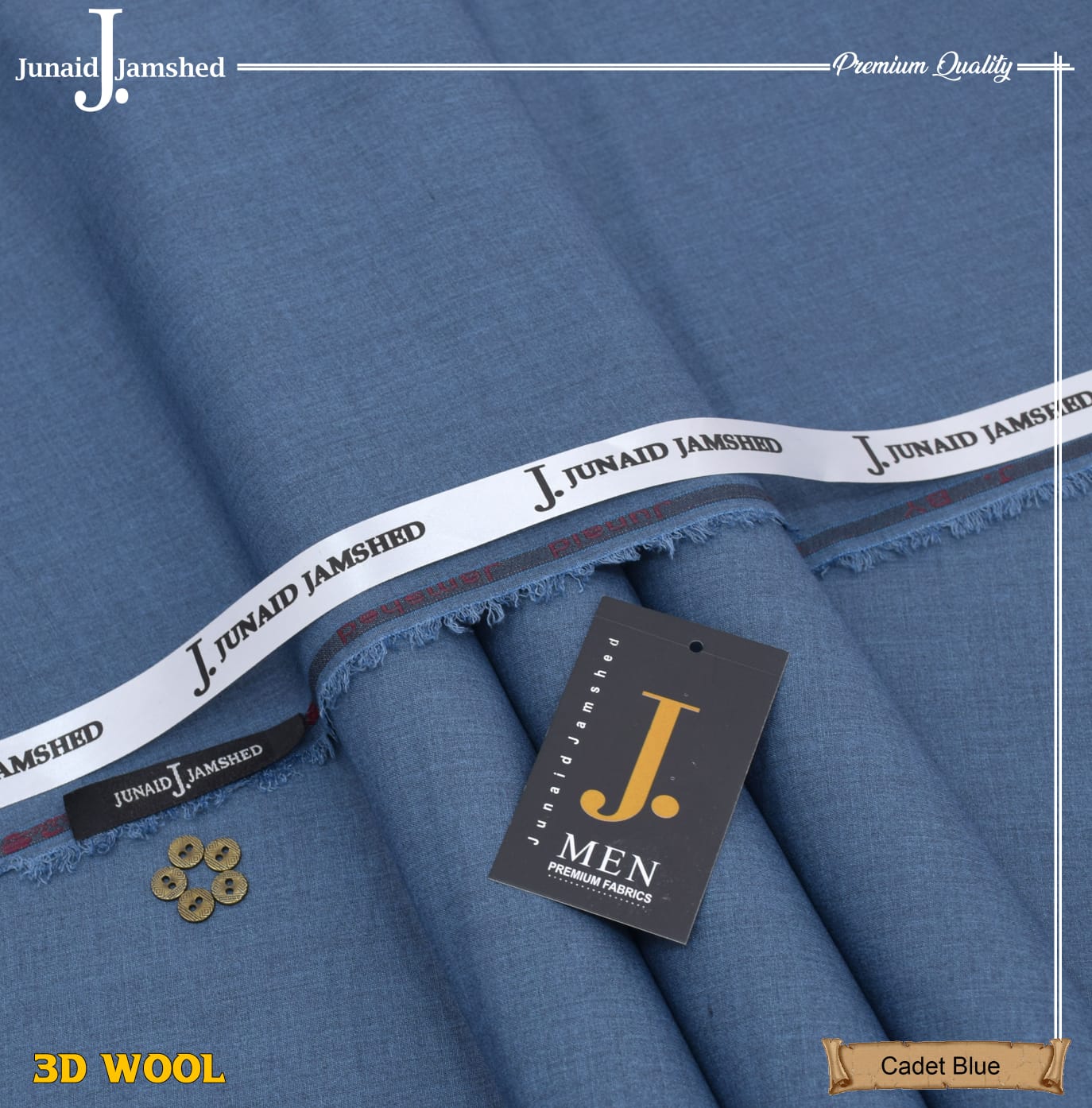 Cadet Blue wool J. Unstitch