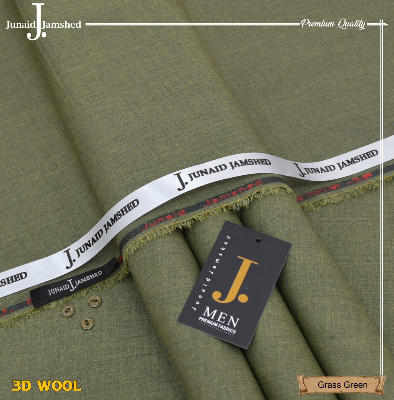 Green Wool J. Unstitch